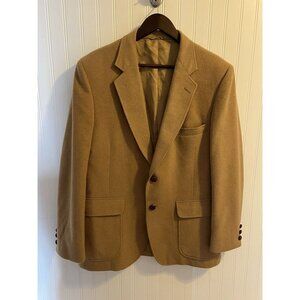 Vintage Camel Hair Blazer By Debyle’s Men’s Approximate 40R